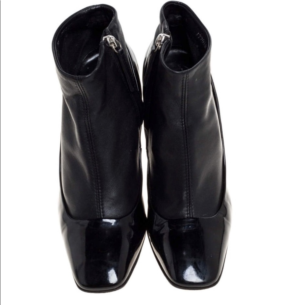 Giuseppe Zanotti Black Leather Ankle Boots - Picture 2 of 5